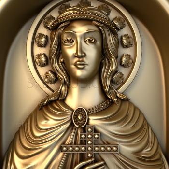 3D model Holy Martyr Julia (STL)